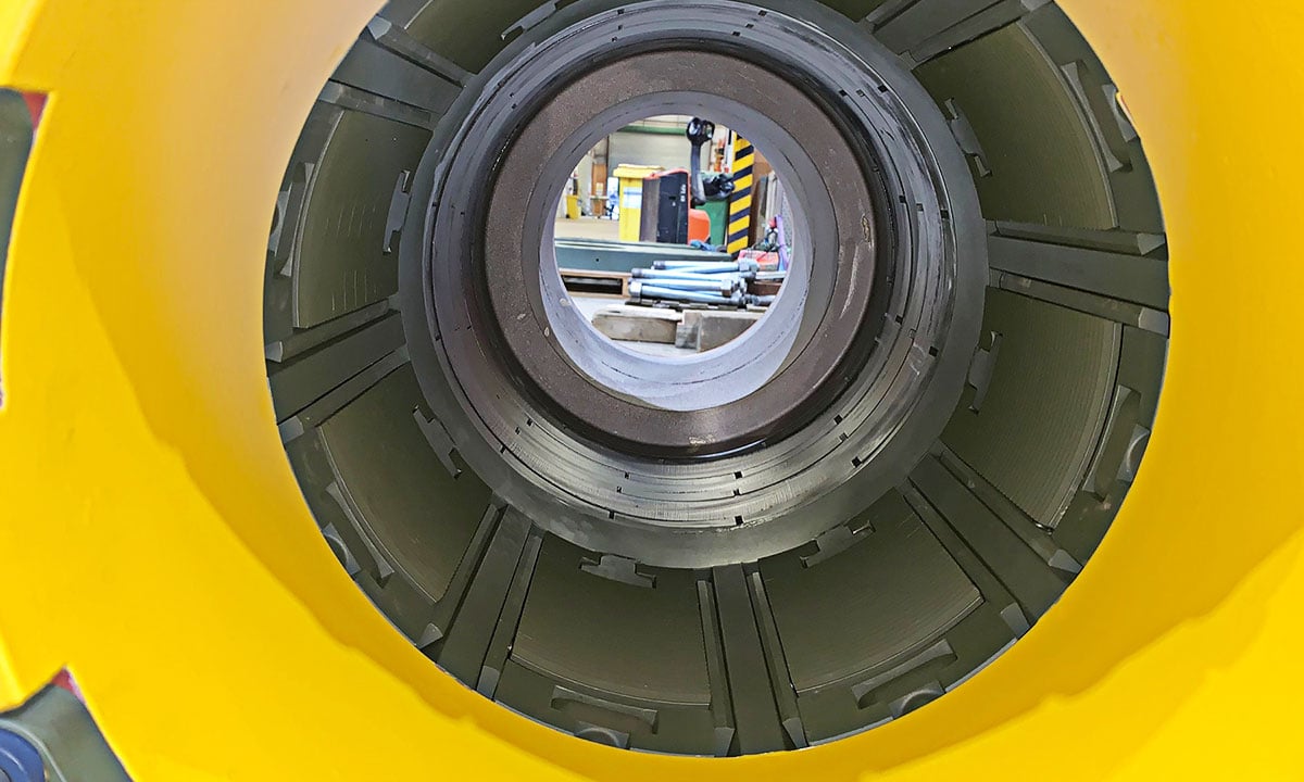14in Subsea Mechanical Connector Close Up
