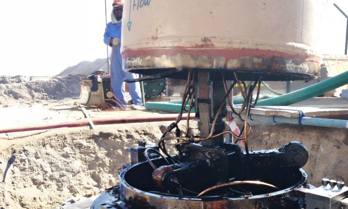 20in Tethered Tecno Plug, Main Oil Line Nahada to Mina Al Fahal