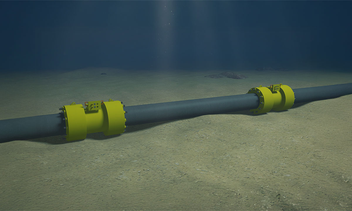 River Rap Connection Device Subsea Connectors For Tie-in, Repair Or End-Capping Pipelines & Risers