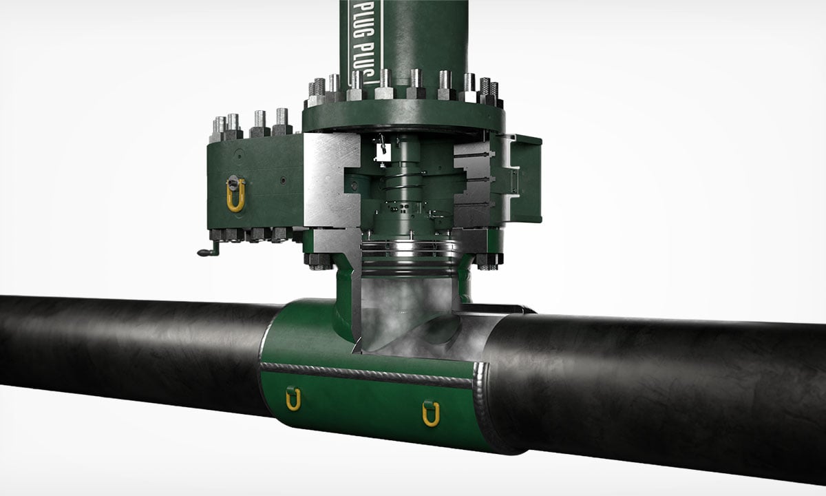 SureTap Plug 3D render looking inside