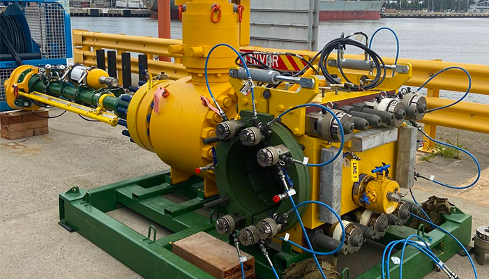 18x12 Subsea Mech Clamp & Hot Tapping