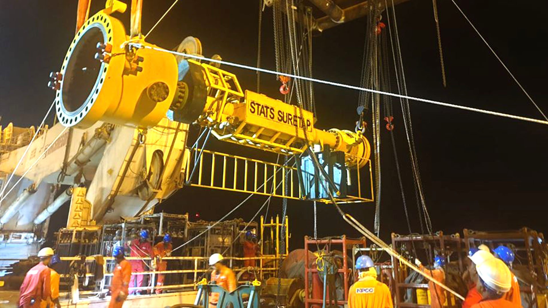 48in Subsea Hot Tapping