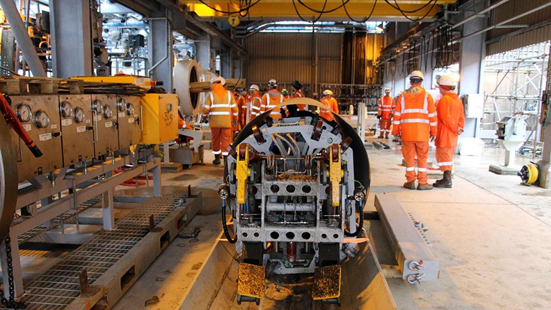 Grabber Tool after successful pig launch tray recovery