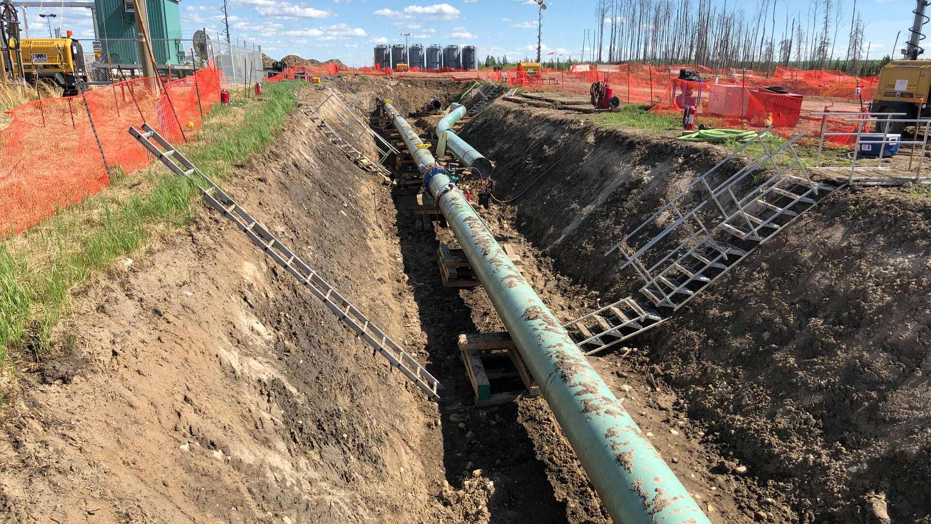 24in RTP, Crude Oil Pipeline Re-route, Canada