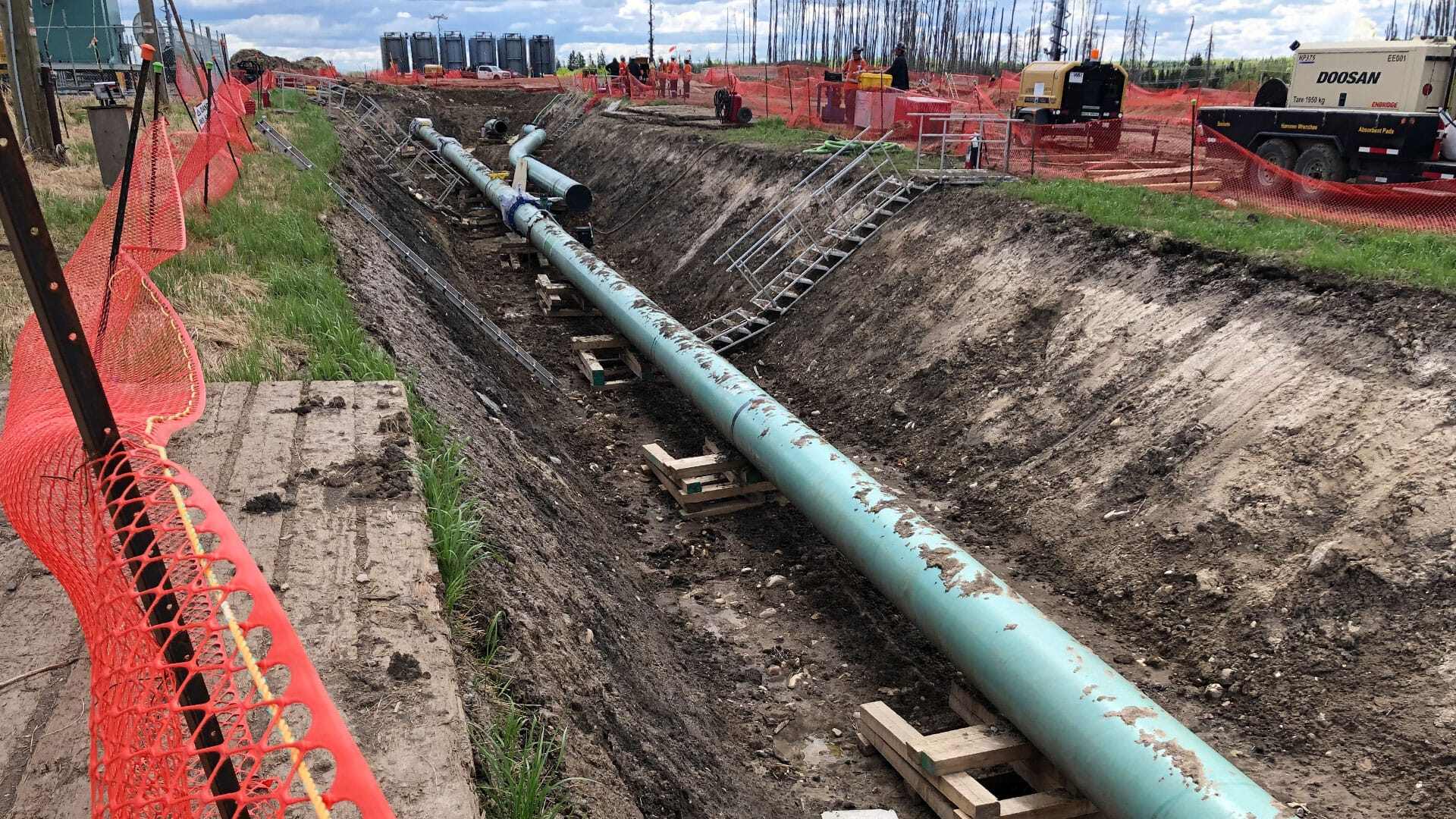 24in RTP, Crude Oil Pipeline Re-route, Canada
