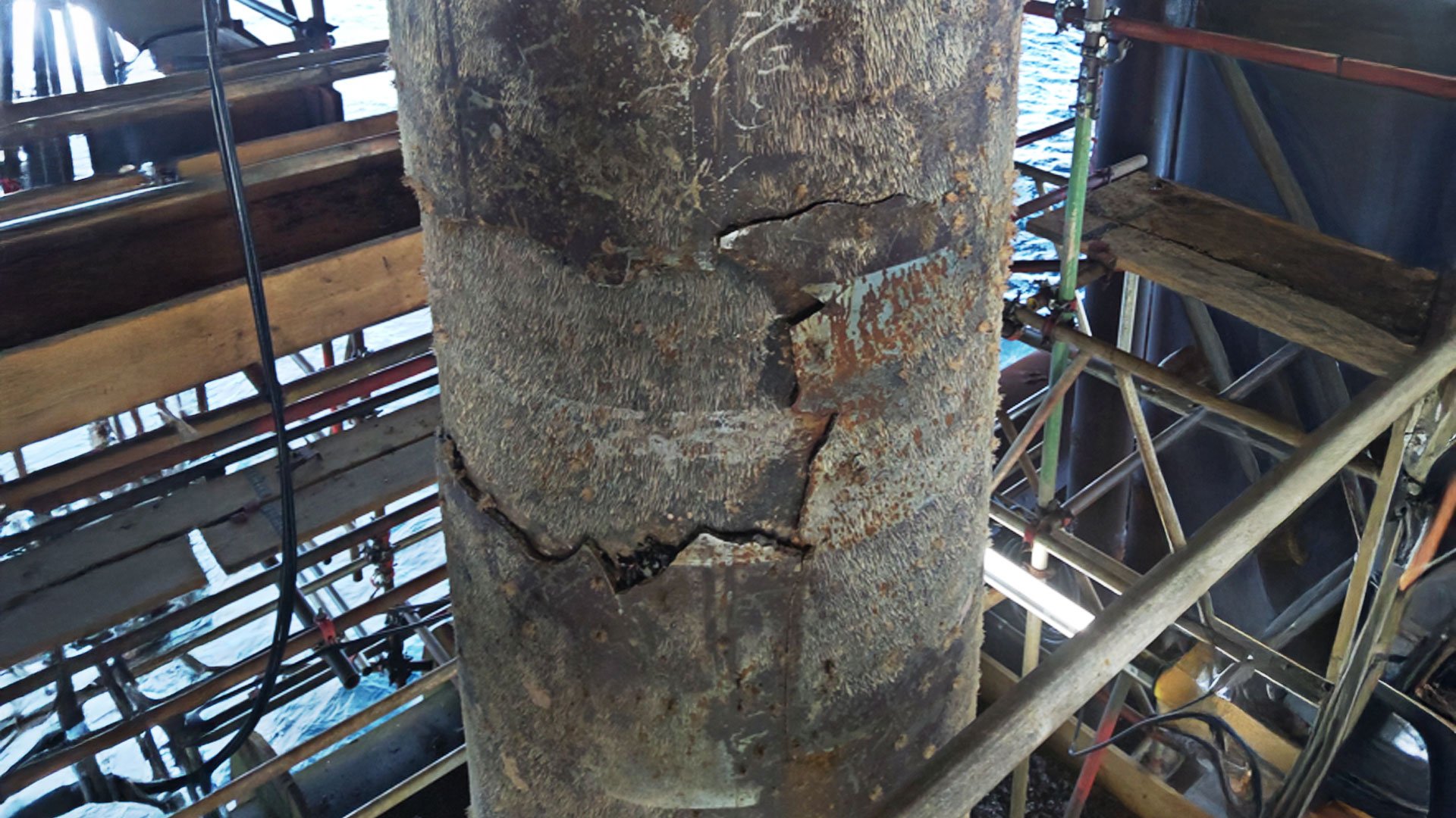 ILT caisson recovery damage