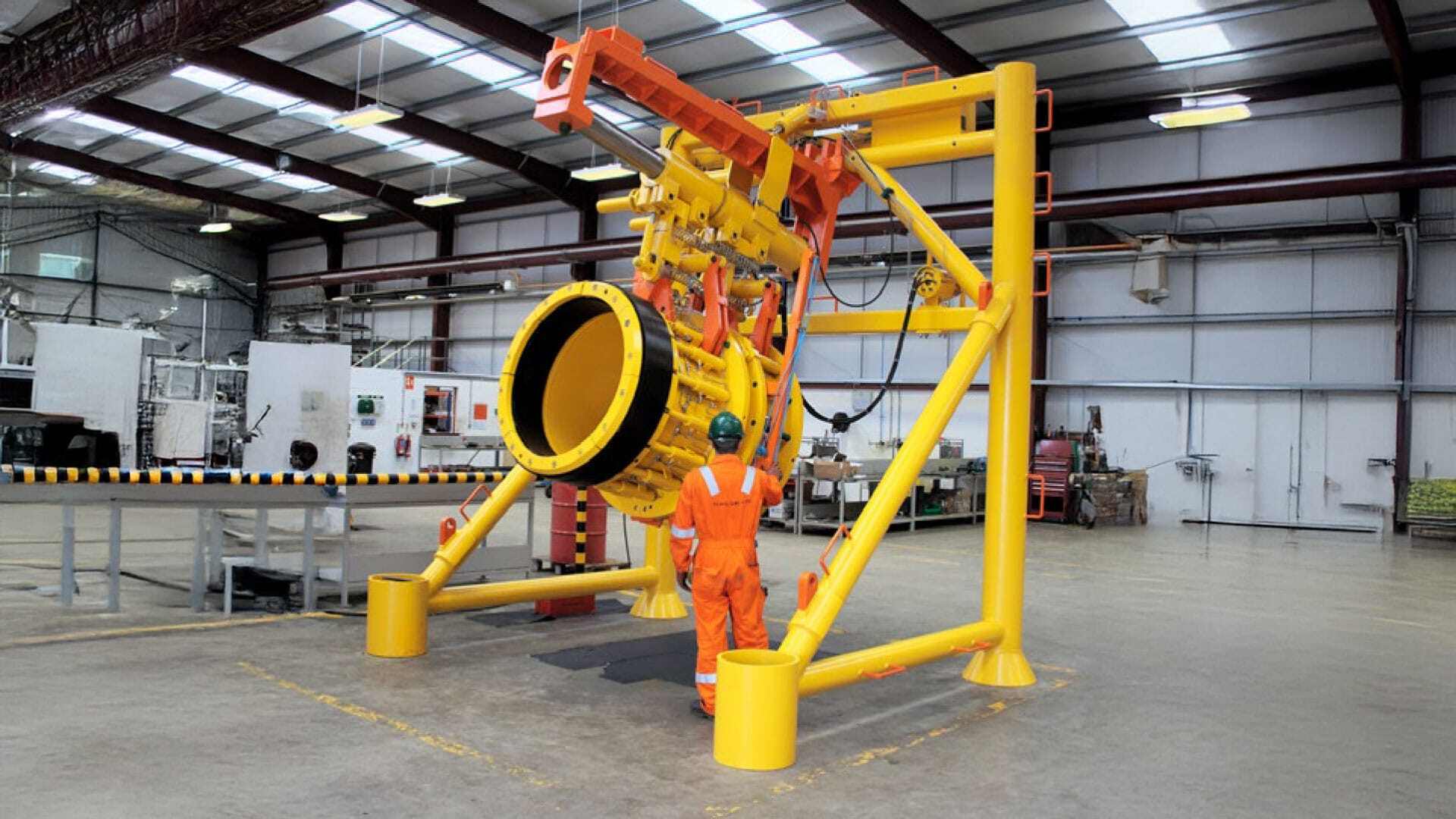 36in Subsea Grout Bung assembly function test