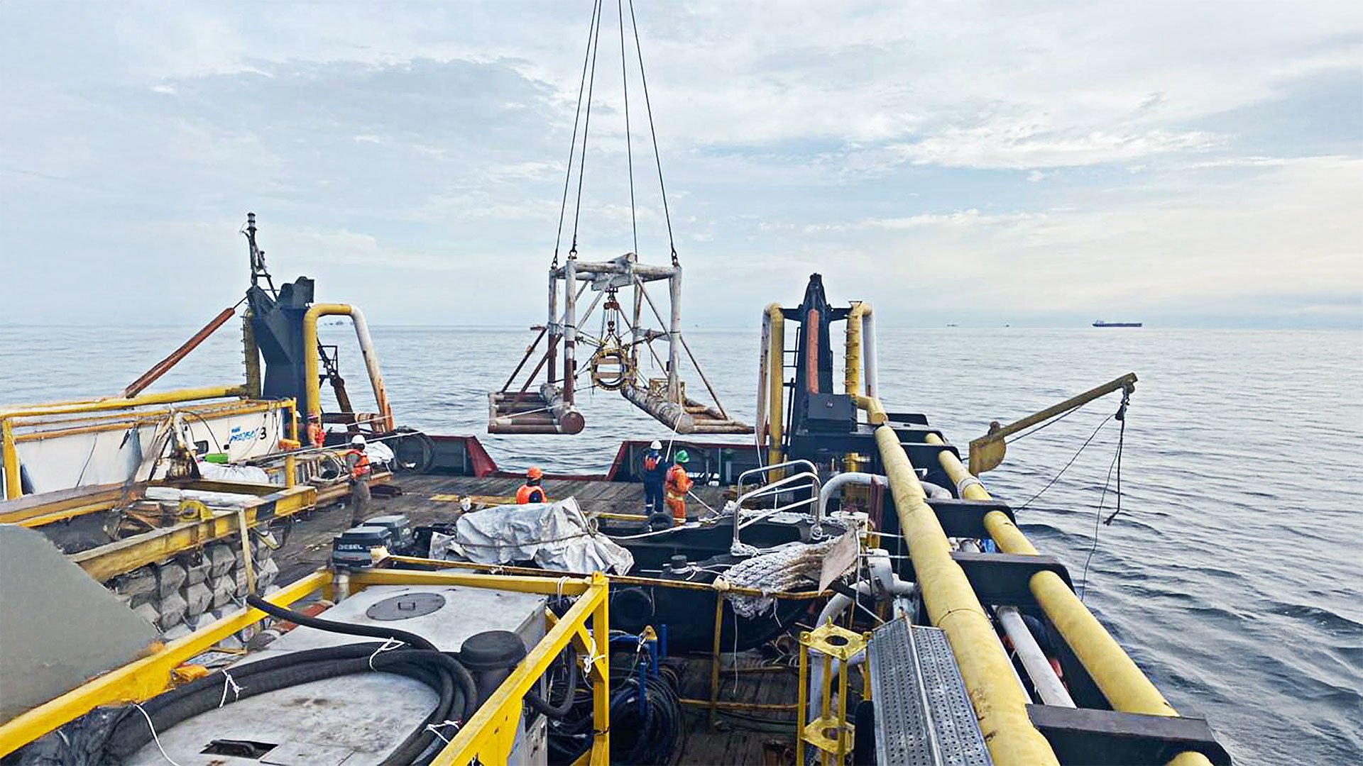36in Subsea Mechanical Connector Installation, Exxon Nigeria