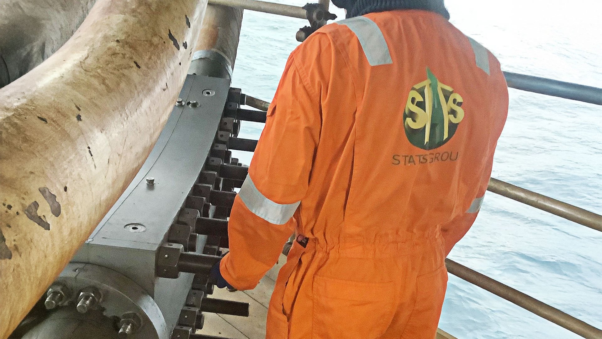 8in Structural Repair Clamp, Super Duplex, 222 bar, Shell, Nelson Platform, UKCS