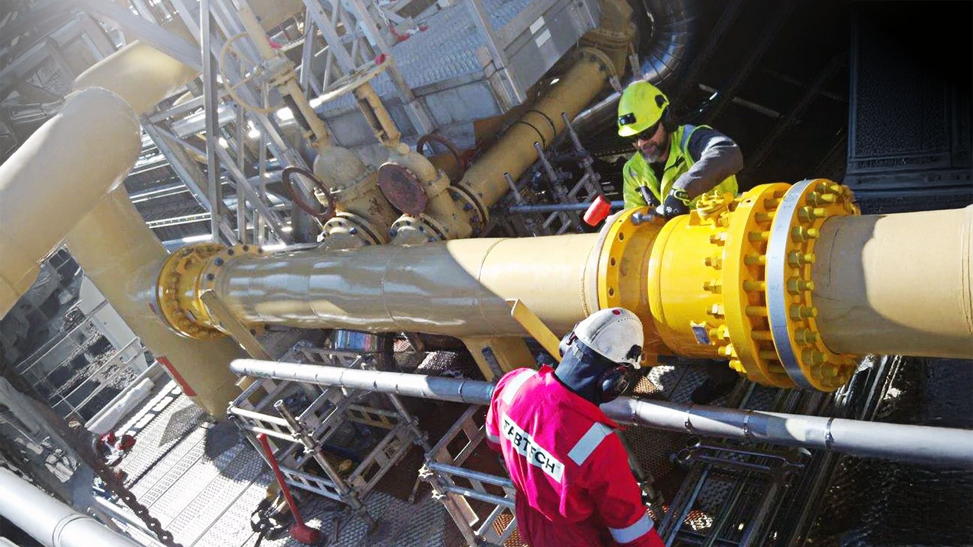Mechanical Pipe Connectors Oil Terminal Norway