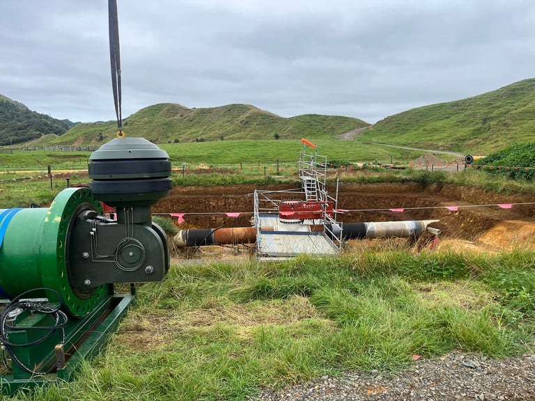 Firstgas Delivers Critical Wrinkle Remediation Project While Maintaining Gas Supply Using STATS BISEP Technology