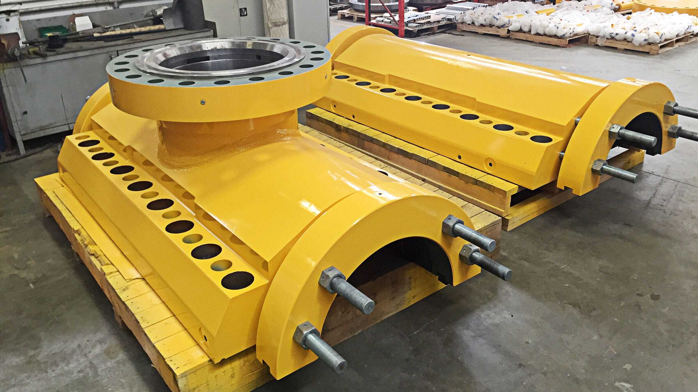 30in Hot Tap Clamp, Shetland Islands