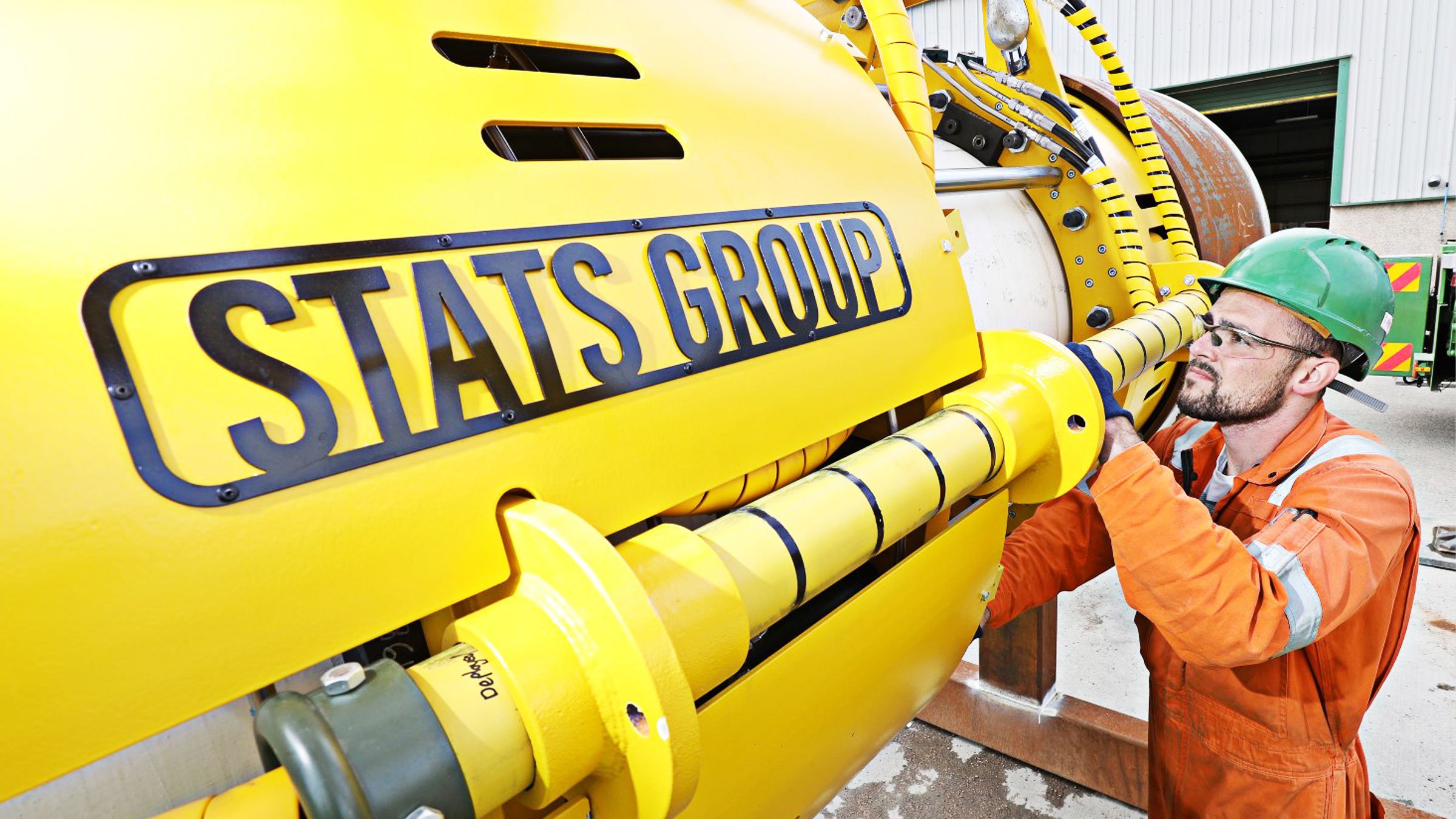 STATS employee working