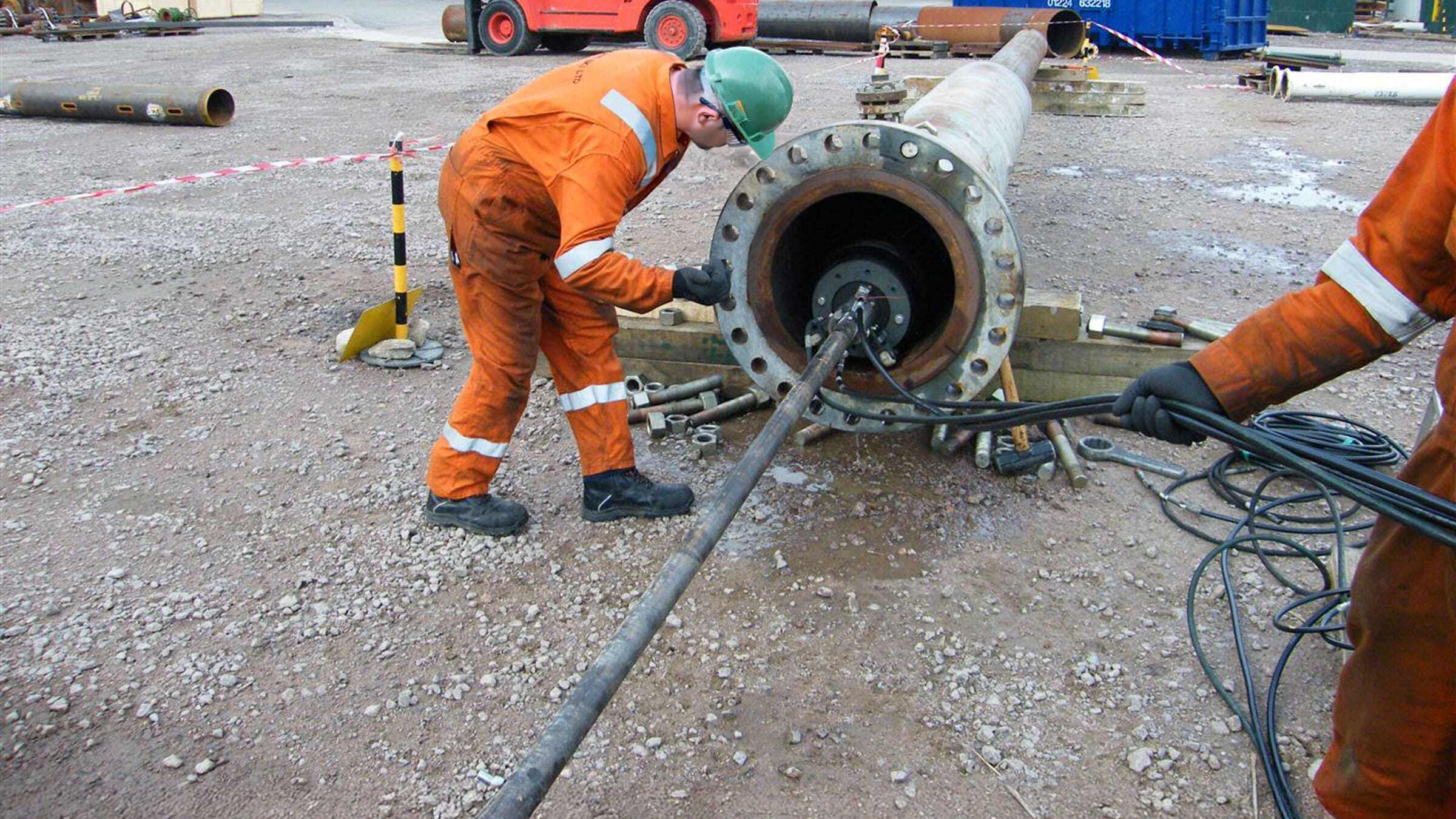 Pre-Mobilisation testing a 16in IWTT