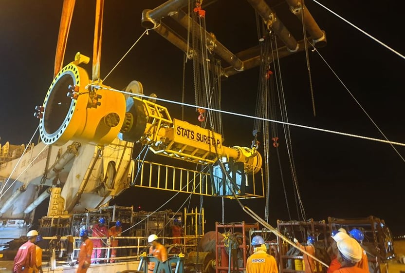 48in SureTap Subsea Hot Tap Machine