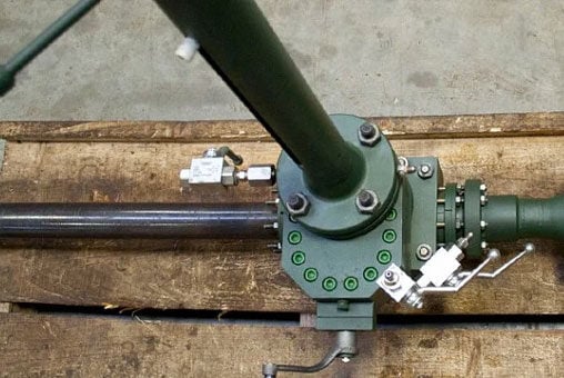 Bi-Stop equipment in the workshop on a pallet