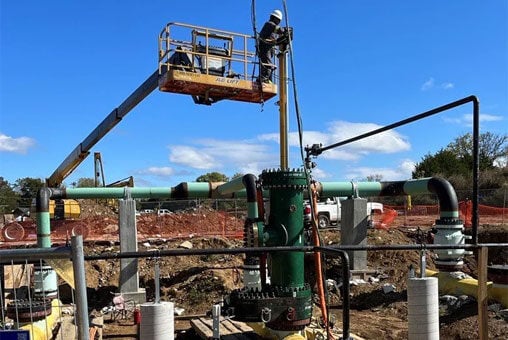 Fittings For Major Gas Pipe Upgrade in USA