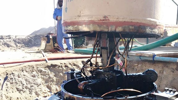 20in Tethered Tecno Plug, Main Oil Line Nahada to Mina Al Fahal