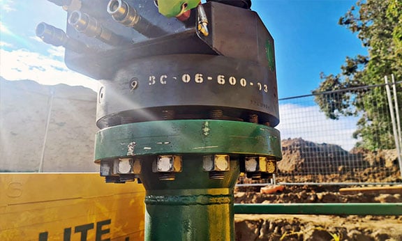 Close up of a 6in BISEP DS Quad on location in Perth Australia