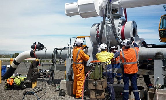 12in RTP valve changeout, New Zealand 12in RTP valve changeout, New Zealand