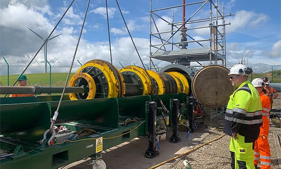 48in RTP Installation NTS near Montrose