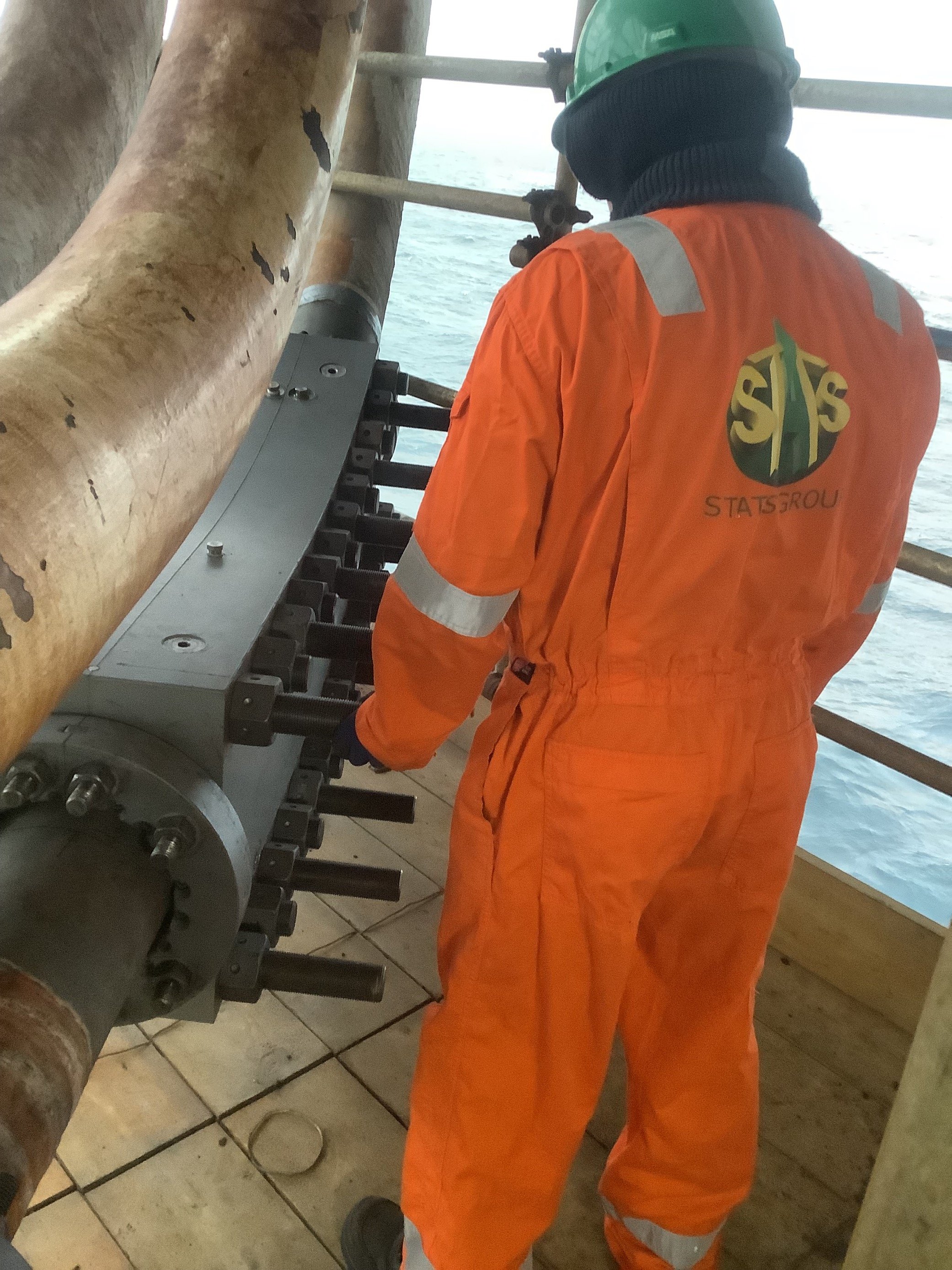 8in Structural Repair Clamp, Super Duplex, 222 bar, Shell, Nelson Platform, UKCS (9)