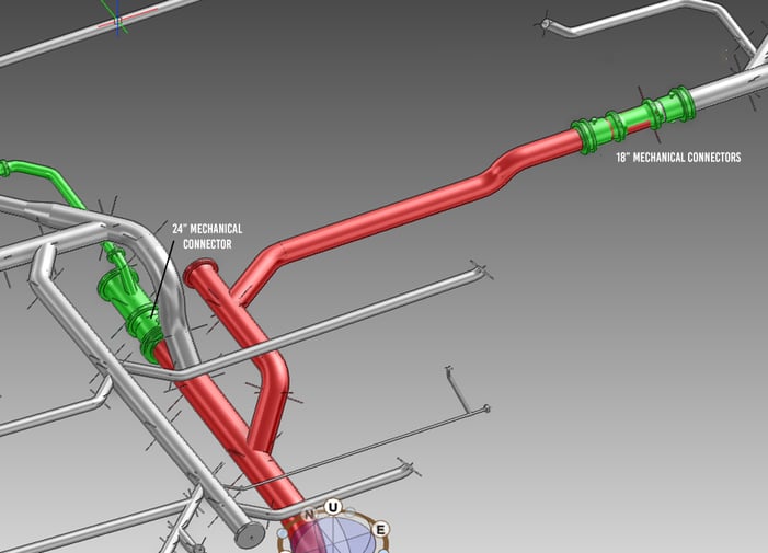 Mechanical Connector, Norway. Asset Integrity Layout 2