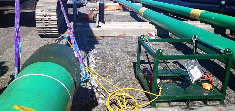 Hydrotest pipe end plug