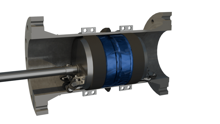 In-Line Weld Test Tool reduces costs and saves time by providing localised hydrostatic testing of externally welded thrust rings