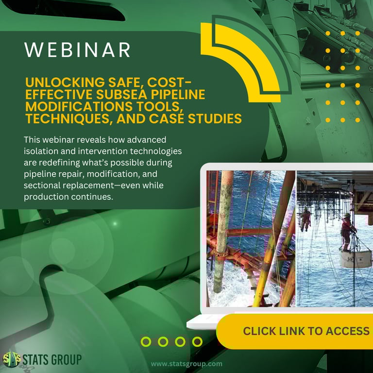 Unlocking Safe, Cost-Effective Subsea Pipeline Modifications Tools, Techniques, and Case Studies