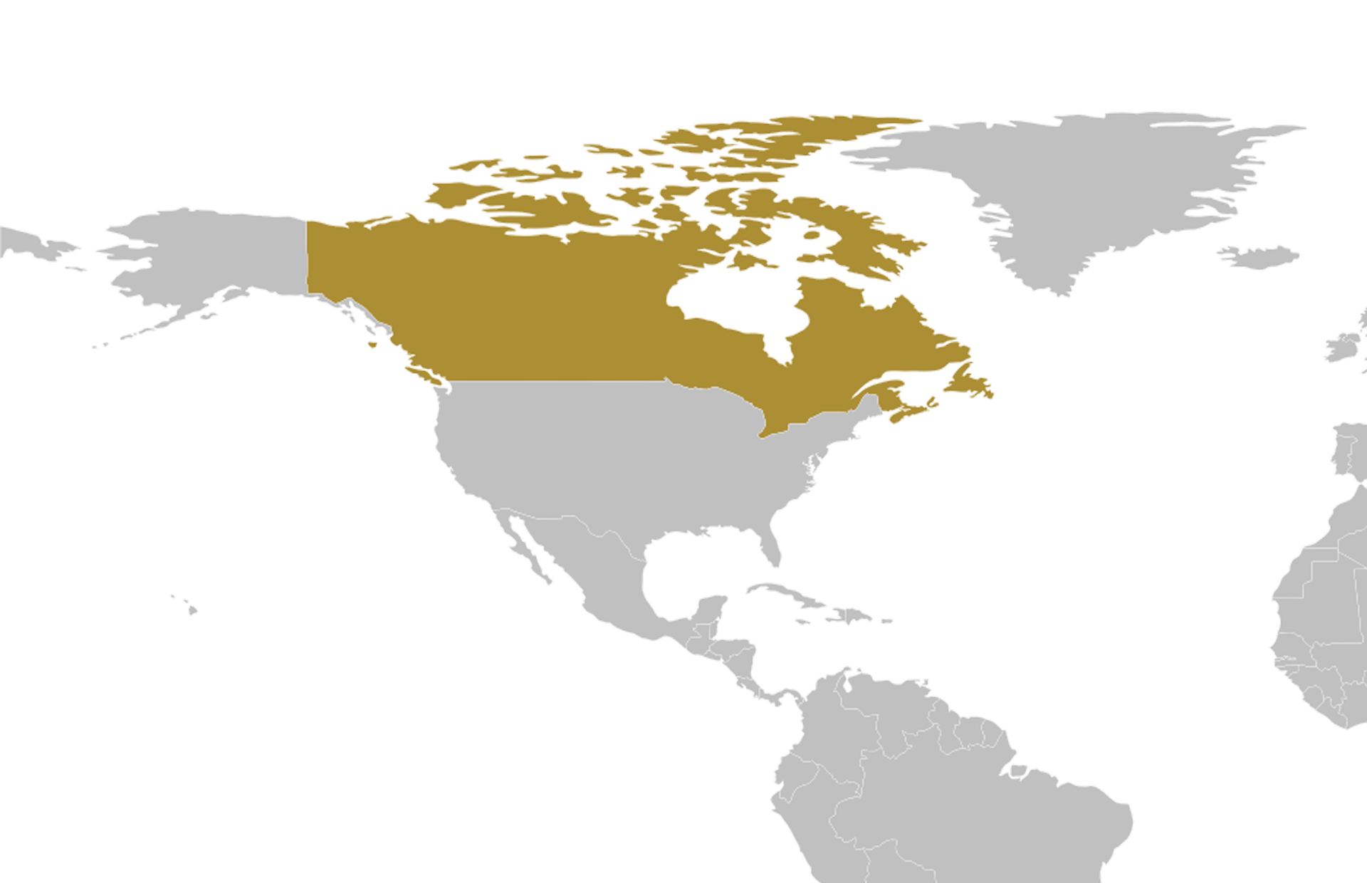 Canada Canada location on a map