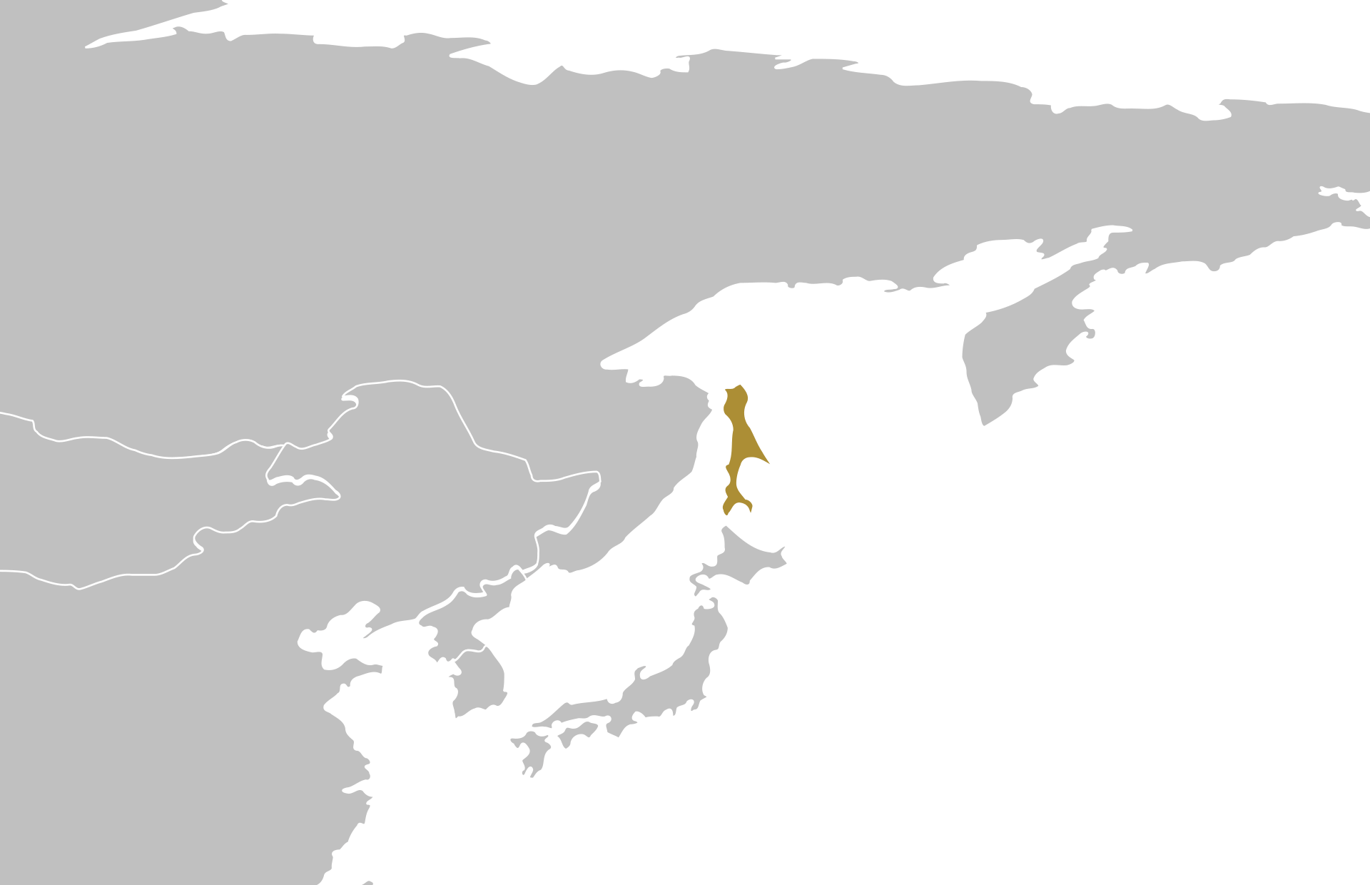 Sakhalin location on a map