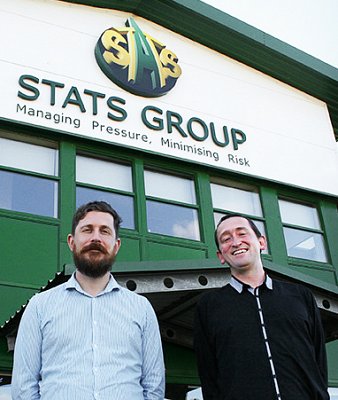 STATS Skydive Pair take the Plunge for CLAN