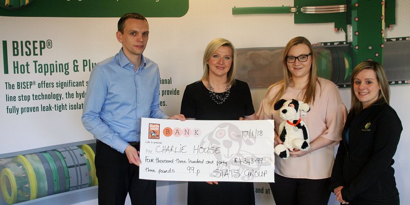 STATS Group supports north-east charity Charlie House