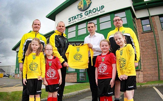 Kintore United Girls Football Team Net Sponsorship Deal With STATS Group