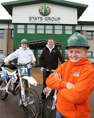 STATS Support Drives Brothers Motocross Success