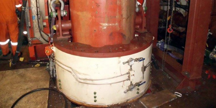 External Lifting Tool, Caisson Recovery, UKCS