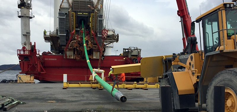 Hydro test pipe spool