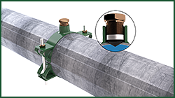 Pin-Hole Leak Repair Clamp